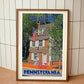 Philadelphia Pennsylvania Travel Poster